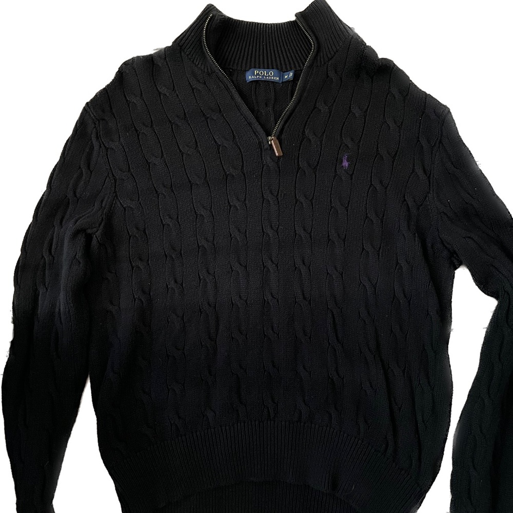 Mens Polo Ralph Lauren sweater size medium black